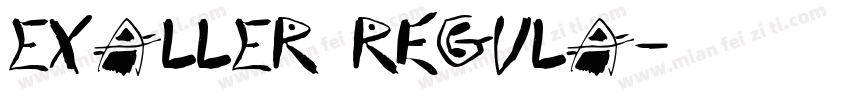 EXALLER Regula字体转换